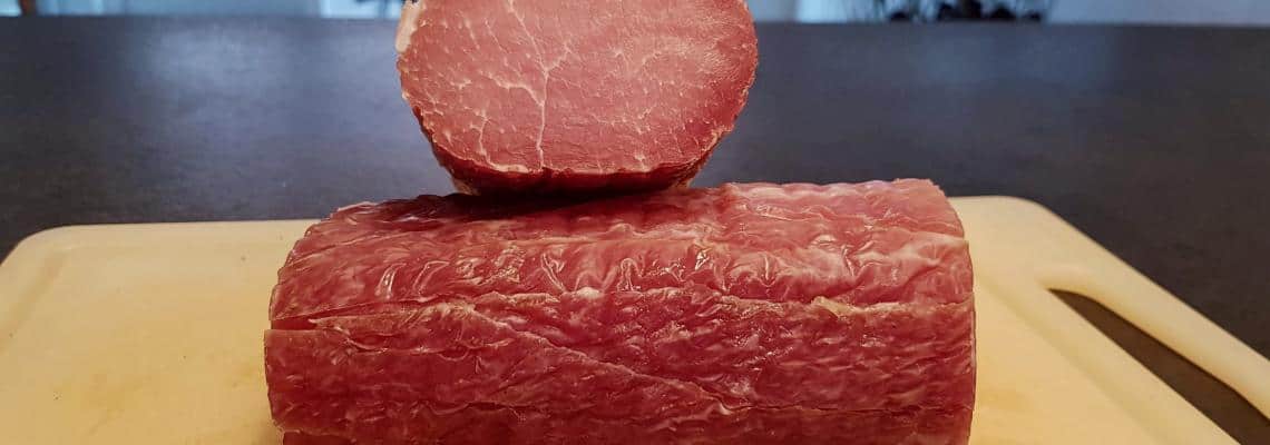 Røget filet lavet i Meatlover Smoke n Dry pose